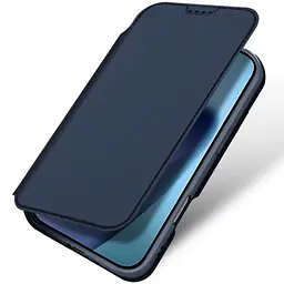 Чохол-книжка Dux Ducis з кишенею для візиток для Apple iPhone 17 Air (6.5) Синій - мініатюра 8