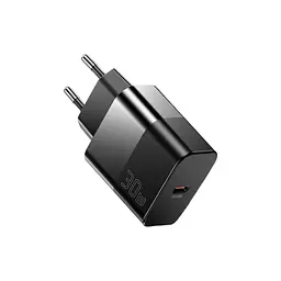 Зарядний пристрій Essager USB-C PD30W + cable USB-C to USB-C 60W black (E30JSB1-SYTT1-T) - мініатюра 3