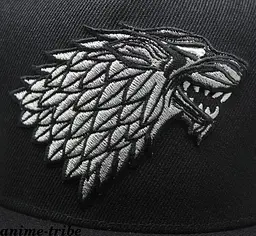 Кепка бейсболка Гра престолів Game of Thrones Будинок Старков чорна - мініатюра 6