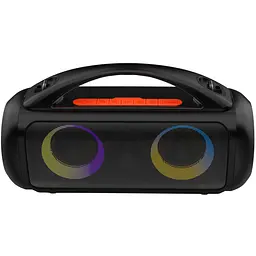 Акустична система 1.0 Media-Tech 60W, Bluetooth/AUX/microSD/MP3/USB/TWS/КАРАОКЕ/RGB,чорна (MT3184) - мініатюра 5