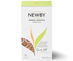 Чай зелений Newby Зелена Сенча в пакетиках 25 шт (310080) - мініатюра 3