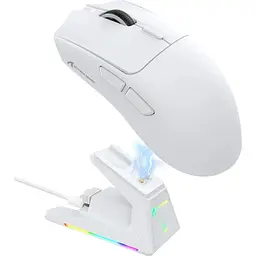 Миша Attack Shark X1 Wireless White (X1W_AS) [176676] - мініатюра 2