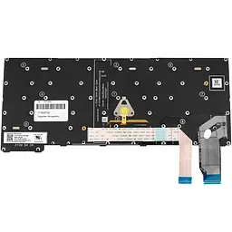 Клавіатура для ноутбука LENOVO (ThinkPad: X13 Gen 2) rus, black, підсвічування клавіш