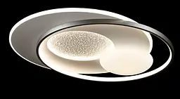 Сучасна стельова LED-люстра L2908/580/2+2 LED (WHITE+GREY), 144 Вт, діаметр 58 см, від 14 до 20 м2 - мініатюра 5