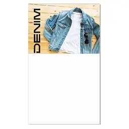 Блокнот Jumbi на магните Denim Джинс 30 л.