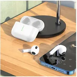 Бездротові навушники Hoco Soundman True Wireless BT Headset EW09 чорні 6931474755698 - мініатюра 3