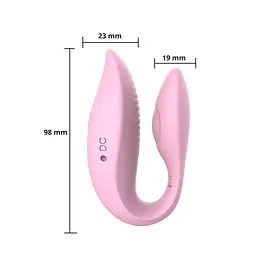 Вібратор для пар EROSPACE SWEET PLAY A7 EROSPACE 39-70026 102077 - мініатюра 2