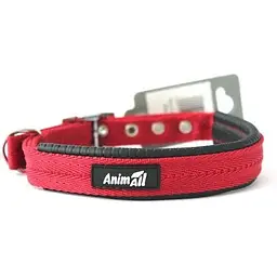 Нашийник для собак AnimAll, M, червоний