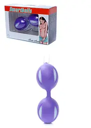 Вагінальні кульки Boss Series Smartballs, 19 см, фіолетовий - мініатюра 3