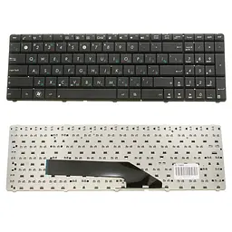 Клавіатура для ноутбука ASUS (K50, K51, K60, K61, K70, F52, P50, X5), rus, black (old design) (OEM)