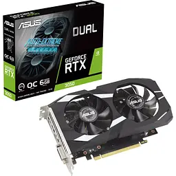 Відеокарта ASUS GeForce RTX3050 6Gb DUAL OC (DUAL-RTX3050-O6G) - мініатюра 11
