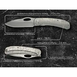 Ніж складаний Weknife Inmate WE23096B-1 - мініатюра 21