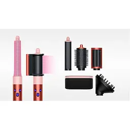 Фен-стайлер Dyson Airwrap Long Volumise Strawberry Bronze/Blush Pink (581840-01) EU [119240] - мініатюра 2