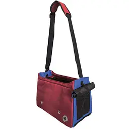 Сумка-переноска для тварин Croci Megan Bordeaux 40х20х27 см бордово-синя (C2058592) - мініатюра 2