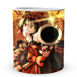Кухоль GeekLand Рандєву із життям Date A Live Курумі Токісакі DAL.02.12 330 мл білий - мініатюра 2