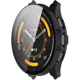 Чохол-накладка DK для Garmin Venu 3 Пластик Gloss Glass Full Cover (black) - мініатюра 3