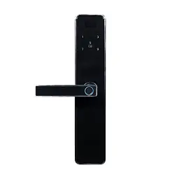 Замок біометричний автономний Trinix TRL-5403BTF Silver з Bluetooth, зчитувачем відбитків пальців і карт Mifare (65-00073) - мініатюра 1