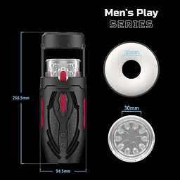 Автоматичний мастурбатор EROSPACE MEN'S PLAY B1 EROSPACE 39-70323 102635 - мініатюра 7