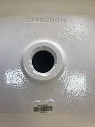 Умивальник Grohe Cube Ceramic 400x400 мм 3948200H, Білий - мініатюра 5