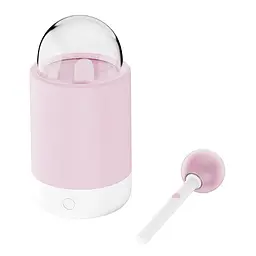 Вібратор-цукерка на паличці KISSTOY Pink Pop із зарядним кейсом-нічником - мініатюра 2