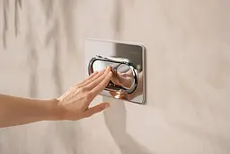 Кнопка змиву для інсталяції Hansgrohe iFrame Original S хром 66002000 - мініатюра 2