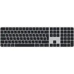 Клавіатура Apple Magic Keyboard with Touch ID Bluetooth/USB UA Black (MXK83UA/A)