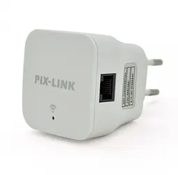 Усилитель сигнала Wi-Fi PIX-LINK LV-WR12 Wireless-N Repeater 300 Мбит/с - мініатюра 1