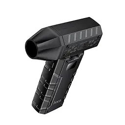 Ручний портативний компресор Hoco HX67, 80000RPM, 40m/s, 275г, Black, Box - мініатюра 7