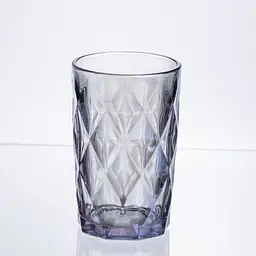 Набір склянок Diamond Blue 6 штук по 300 мл HP-19-276 скляних прозорих склянка для напоїв лимонадів та газованки Yiwu HP-19-276 - мініатюра 3