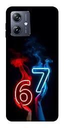 Чохол Demsky Hands Six Seven для Motorola Moto G54