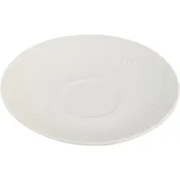 Блюдце МВМ My Home Промінь 11.5 см біле (KP-117 WHITE)