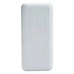 Портативний зовнішній акумулятор XO PR188 20000mAh PD20W+QC22.5W (Білий)