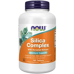 Дієтична добавка Now Foods Silica Complex 180 таблеток