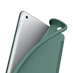 Чохол до планшета BeCover Tri Fold Soft TPU Silicone Apple iPad 9.7 2017/2018 A1822/A1823/A1893/A1954 Dark Green (711129) - мініатюра 3