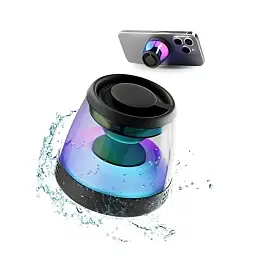 Портативна колонка Bluetooth XO F62 mini Magnetic Portable Audio 5W Black - мініатюра 4