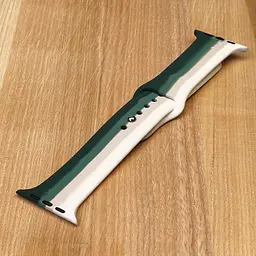 Ремінець силіконовий Rainbow для Apple Watch Sport Band 38/40 мм колір 05 розмір L - мініатюра 2
