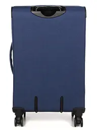 Валіза середня M тканинна з розширенням Airtex 828 68×42×31см 71л Темно-синій - мініатюра 4