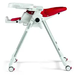 Стільчик для годування Peg-Perego Prima Pappa Follow Me Fragola, червоний (IH01000000BL59) - мініатюра 3