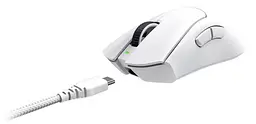Миша комп'ютерна Razer DeathAdder V3 Pro Wireless White (RZ01-04630200-R3G1) - мініатюра 4