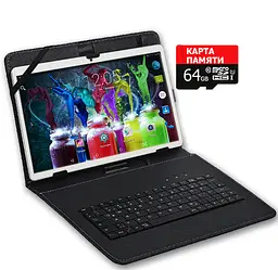 Планшет-телефон Hoozo MT232 Silver + Чохол-клавіатура + Карта пам'яті 64GB - мініатюра 2