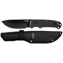 Neo Tools 63-108 Ніж тактичний, 22см, лезо 10.8см, 3Cr13, нейлоновий чохол