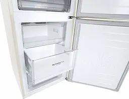 Холодильник із нижньою морозильною камерою LG GA-B459SEQM бежевий (GA-B459SEQM) - мініатюра 11