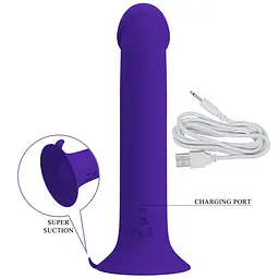 Вібратор PRETTY LOVE Murray - Youth, 12 pulse wave settings 12 vibration functions Suction base PRETTY LOVE BI-014952L 98729 - мініатюра 5