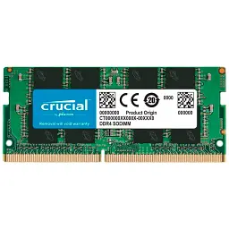 Модуль пам'яті для ноутбука SoDIMM DDR4 16GB 3200 MHz Micron (CT16G4SFRA32AT)