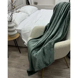 Покривало Ecotton Matte green 150х220 см зелений (24919) - мініатюра 7