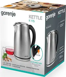 Електрочайник Gorenje K17S [82893] - мініатюра 5
