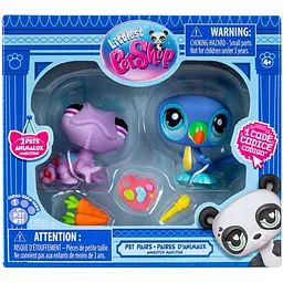 Ігровий набір Littlest Pet Shop Друзі по мистецтву 00507 аксесуари та 2 фігурки