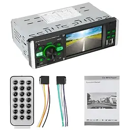 Автомагнітола MP5 4052 BT 1 DIN екран 4.1″ TFT-LED - мініатюра 4
