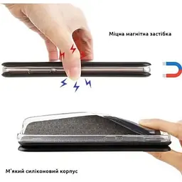 Чохол-книжка BeCover Exclusive для Infinix Hot 40i (X6528B) Black (711263) - мініатюра 6