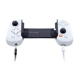 Ігровий джойстик Backbone One Mobile Gaming Controller (iPhone Lightning PlayStation Edition White) - мініатюра 2